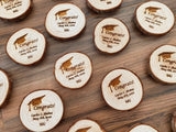 Wooden Graduation Favor or Save The Date