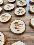 Wooden Graduation Favor or Save The Date