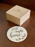 Baby's Firsts Milestone Wood Card Set