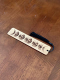 Moon Phases Engraved Wood Bookmark